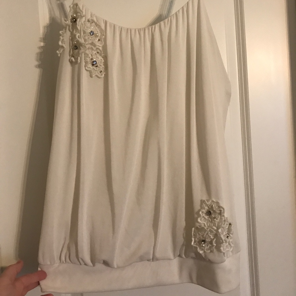 Express spaghetti strap tank top